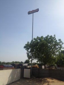 signage high mast pole manufacturers
